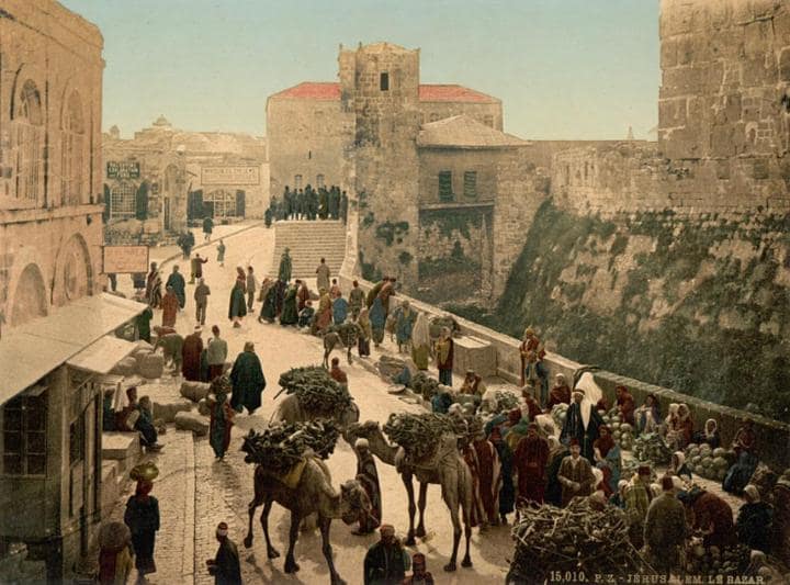 Les Premières Photos Couleur de la Palestine